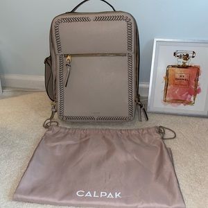 Calpak kaya laptop backpack in stone